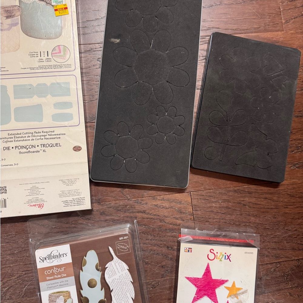 Sizzix and Spellbinders Die Set, paper crafting dies, card making supplies